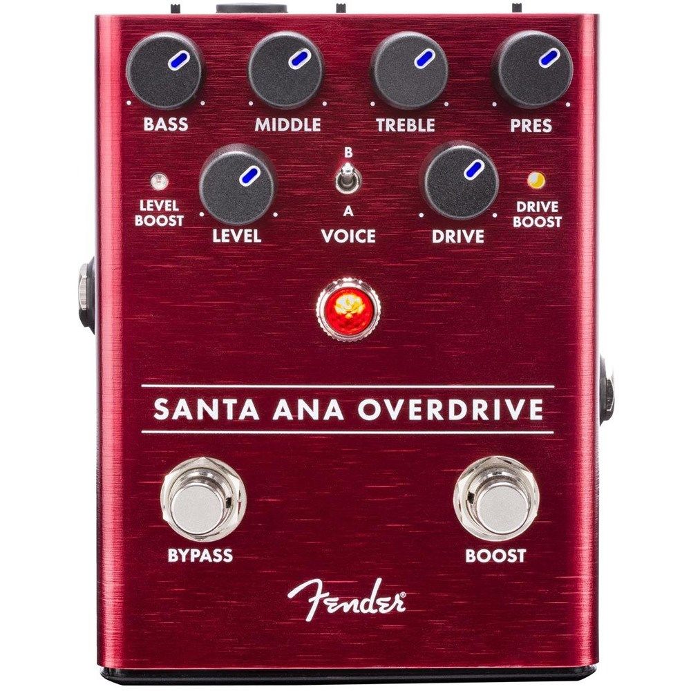 Fender Santa Ana Overdrive Pedal GIG Guitars Effects Pedals