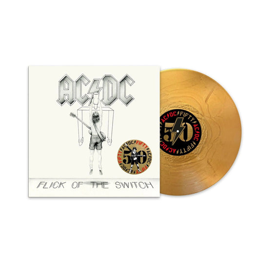 AC/DC – Flick of the Switch 50th Anniversary Gold Vinyl LP ACDC