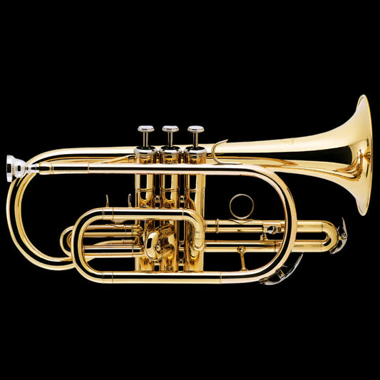 J.Michael CT420 Cornet (Bb) in Clear Lacquer Finish