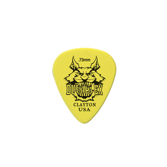 Clayton Duraplex Rounded Triangle Guitar Picks 0.73mm Clayton Guitar Accessories