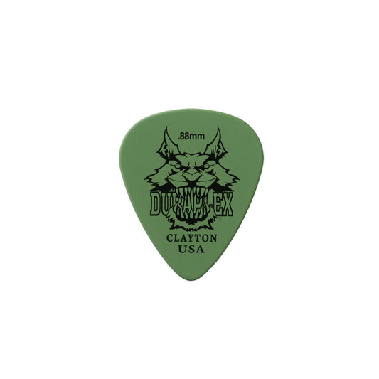 Clayton Duraplex Rounded Triangle Guitar Picks 0.88mm Clayton Guitar Accessories