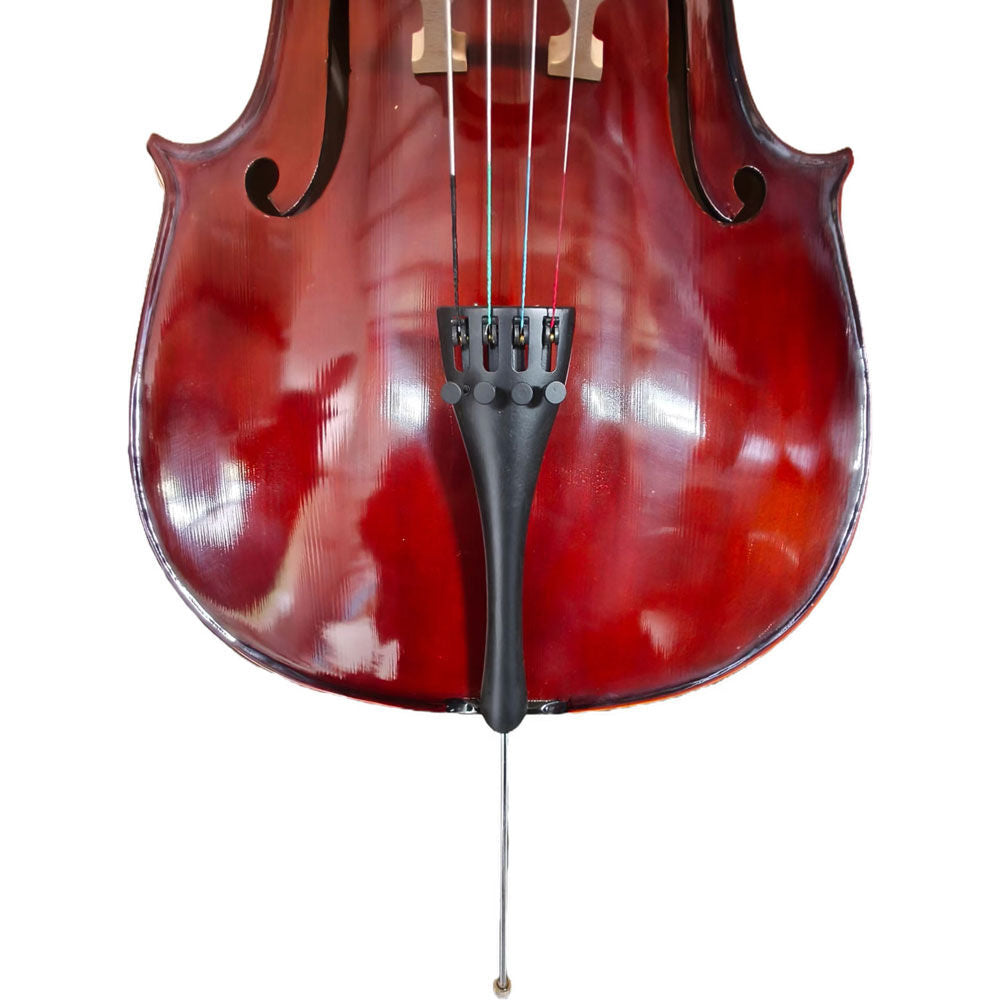 Ernst Keller Concerto Series 3/4 Size Cello Outfit in Natural Gloss Finish