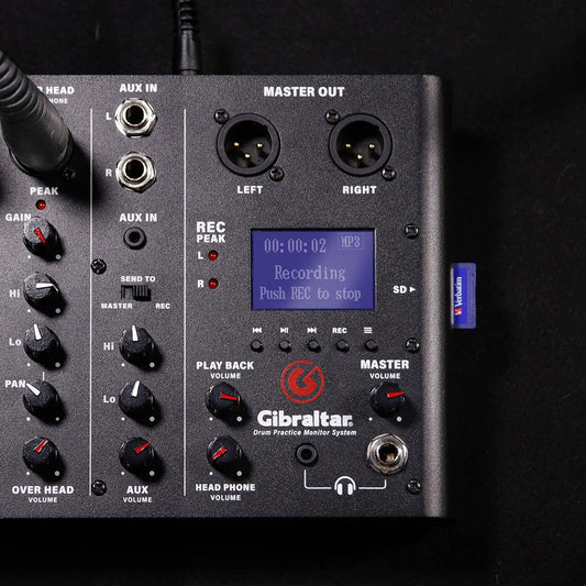 Gibraltar GDMS Drum Monitor System with 3 Microphones Audio