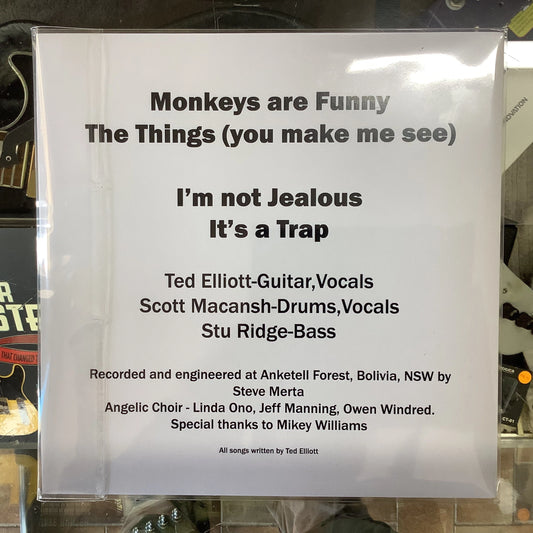 THE CHESTFEEDERS Monkeys are Funny 7 inch. E.P. The Chest Feeders