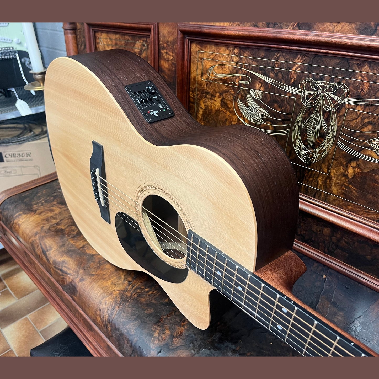 Sigma 000TCE – Compact 000‑Size Cutaway Acoustic‑Electric Guitar