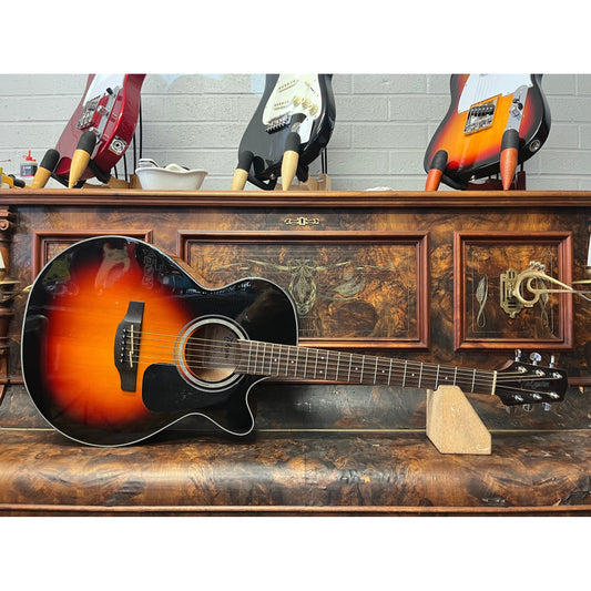Takamine G30 Series FXC AC/EL Guitar with Cutaway in Brown Sunburst Gloss Finish + Bonus Bag