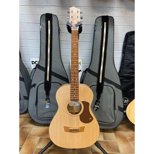 Pratley Entertainer Mini OM All Solid Maple B/S / Bunya Top w/pickup Pratley Guitars Acoustic Guitars