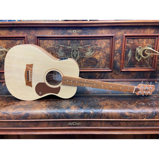Pratley Entertainer Mini OM All Solid Maple B/S / Bunya Top w/pickup Pratley Guitars Acoustic Guitars