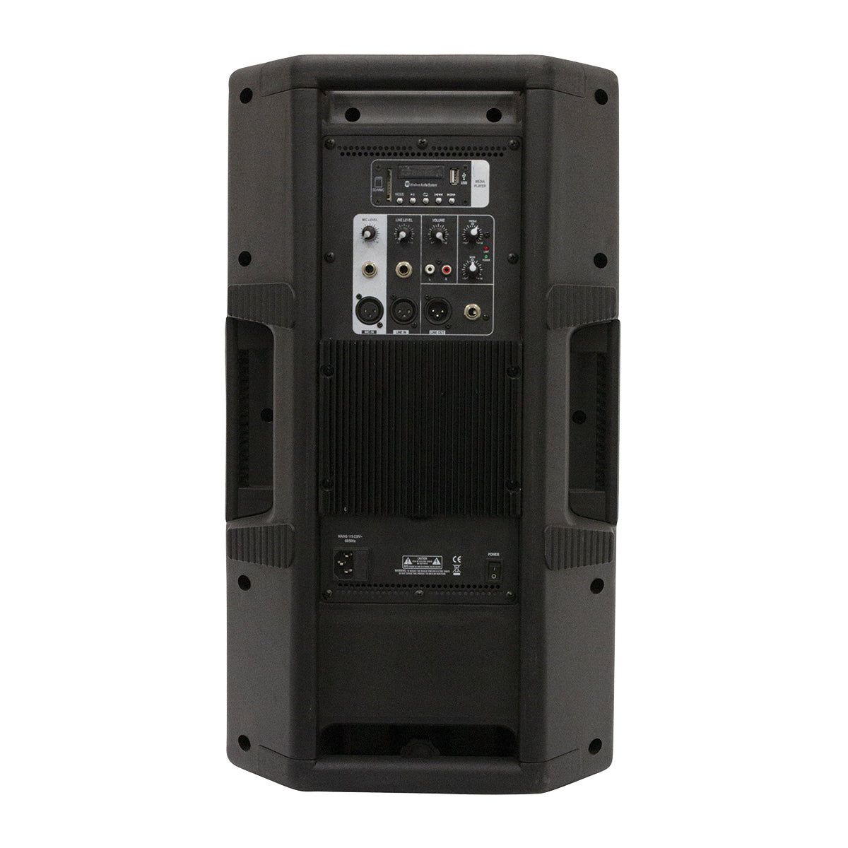 Italian Stage 12" bi-active two way speaker with Media Player