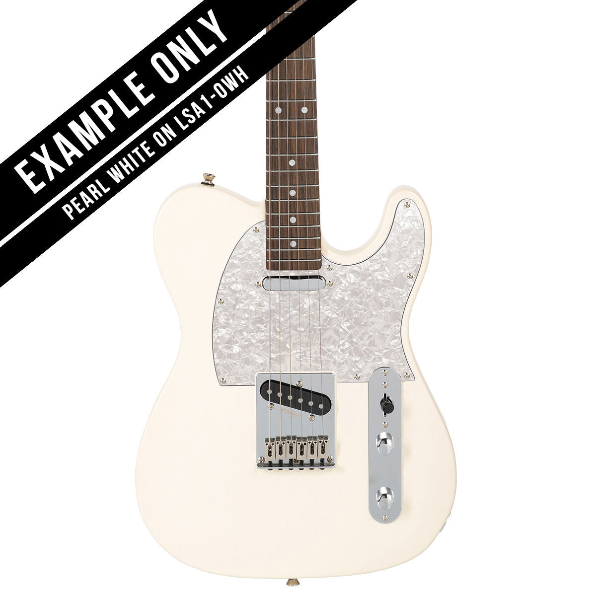 Levinson Sceptre Arlington 3 Ply Pickguard - Pearl White