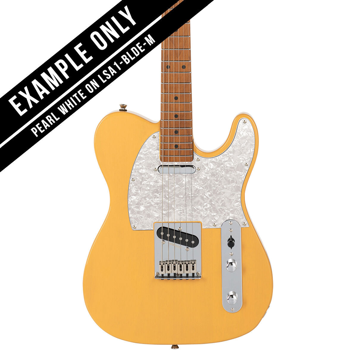 Levinson Sceptre Arlington 3 Ply Pickguard - Pearl White