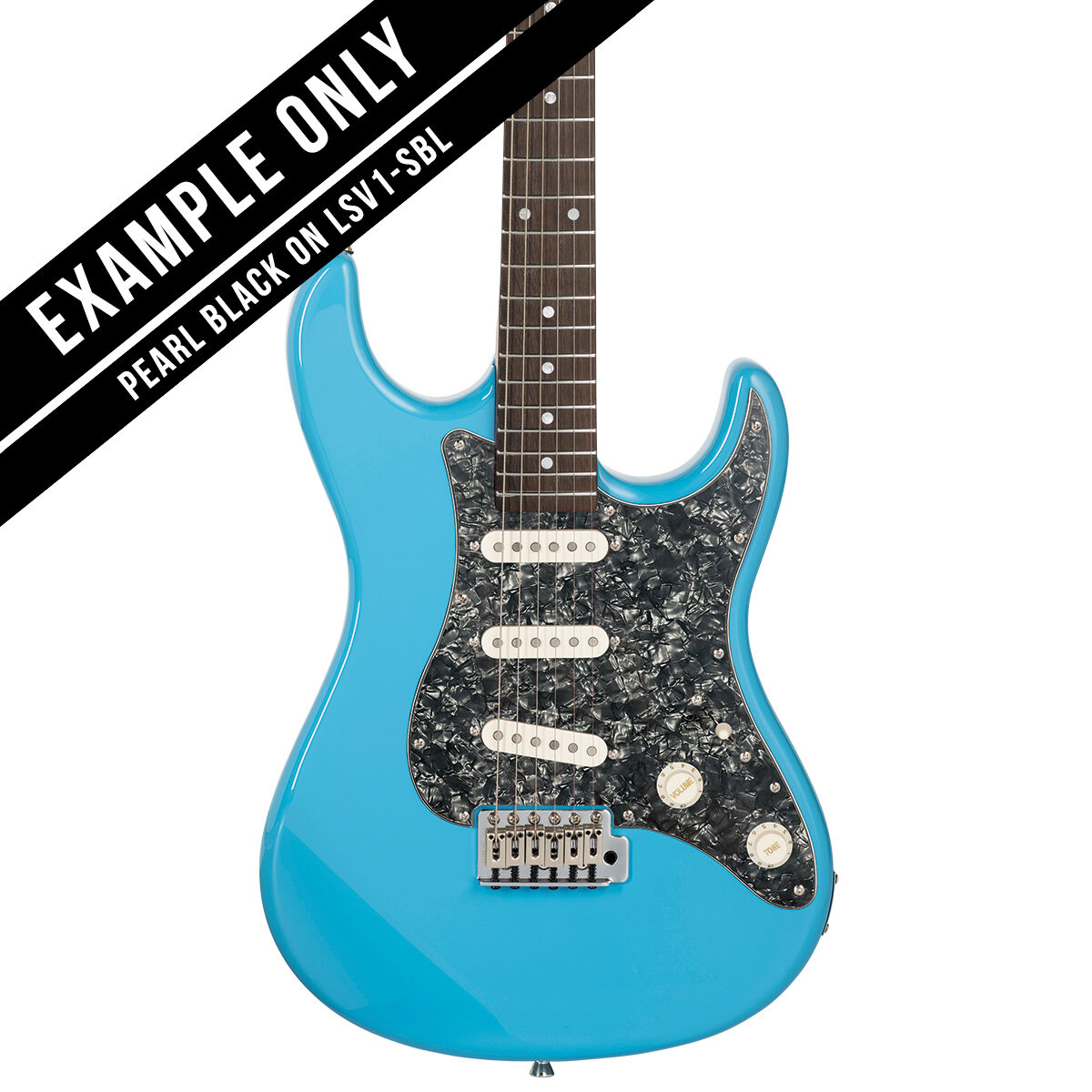 Levinson Sceptre Ventana Standard 3 Ply Pickguard - Pearl Black