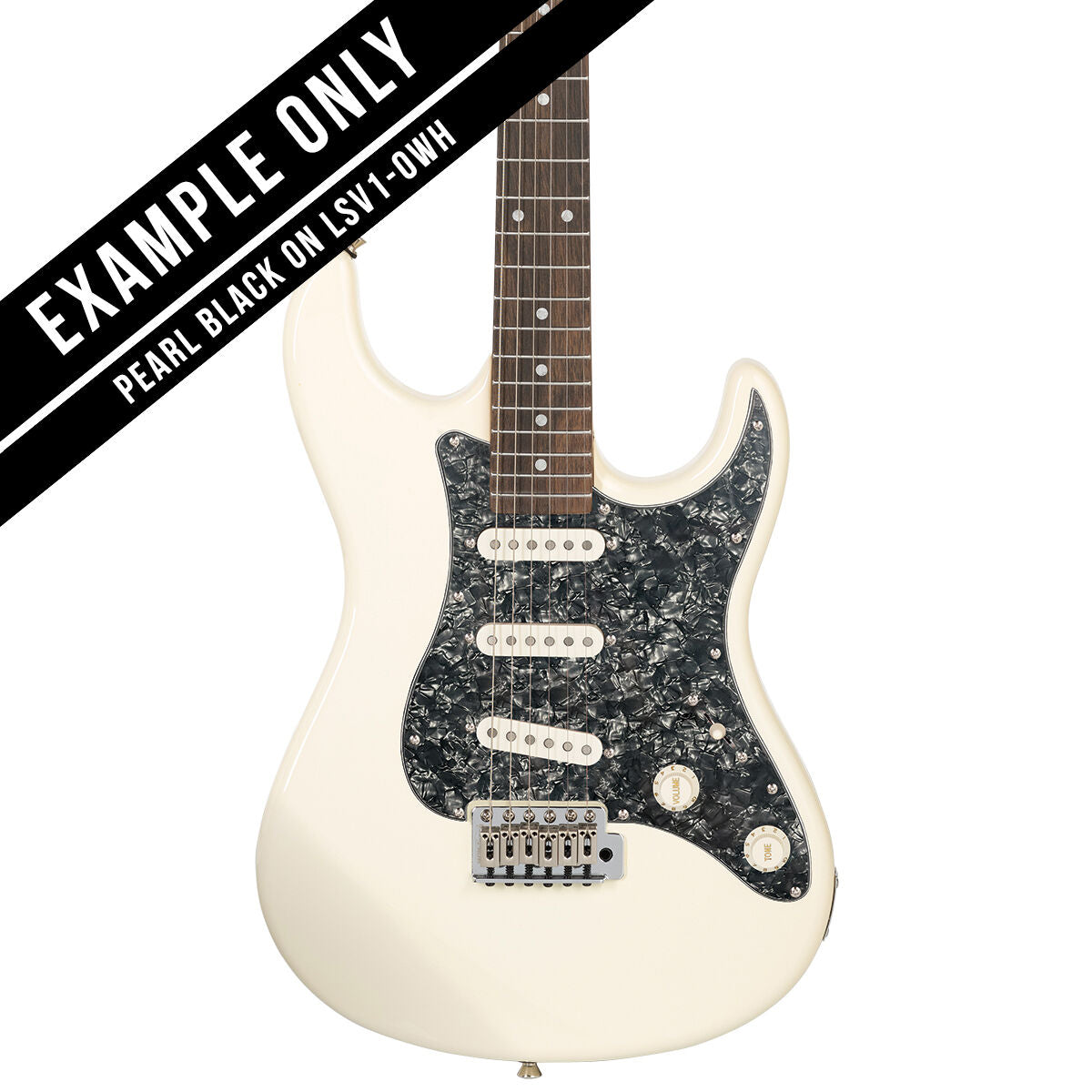 Levinson Sceptre Ventana Standard 3 Ply Pickguard - Pearl Black