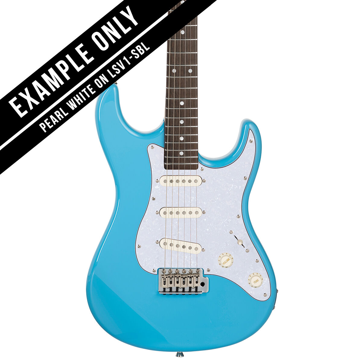 Levinson Sceptre Ventana Standard 3 Ply Pickguard - Pearl White