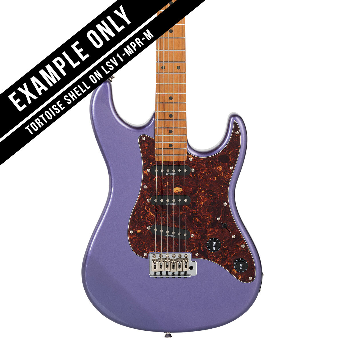 Levinson Sceptre Ventana Standard 3 Ply Pickguard - Tortoise Shell