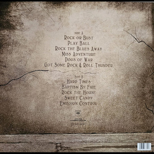 AC/DC – Rock or Bust 50th Anniversary Edition, Gold Colour Vinyl LP ACDC