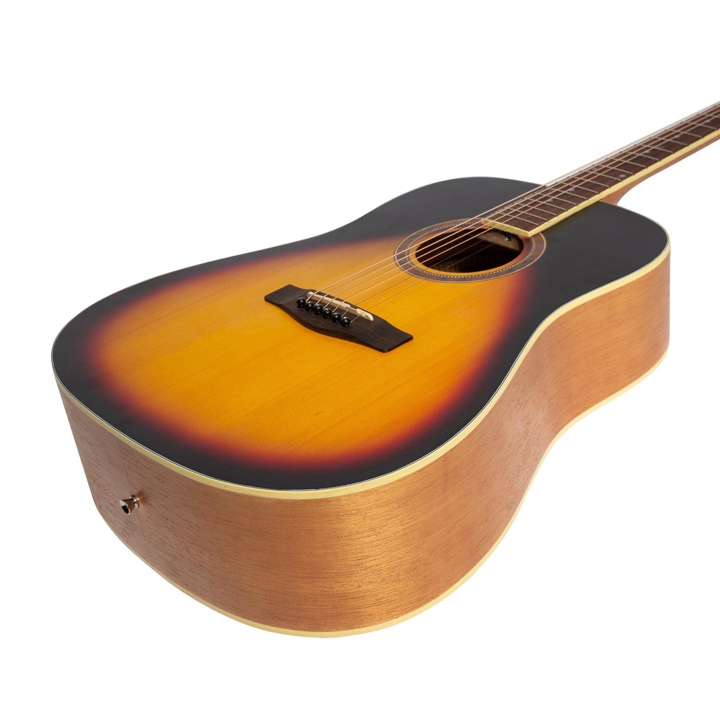 Martinez '41 Series' Dreadnought Acoustic Guitar Tobacco Sunburst Martinez Acoustic Guitars