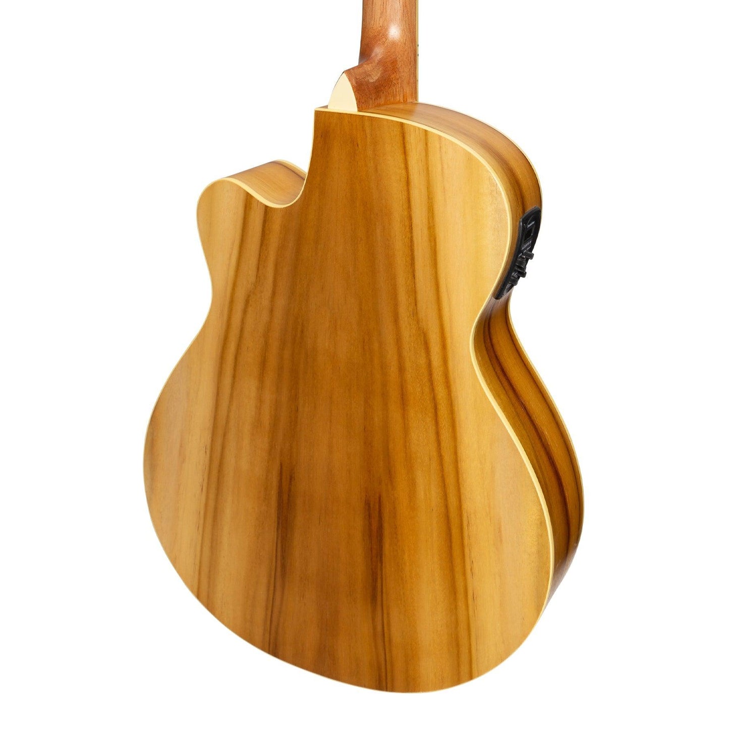 Martinez '41 Series' Folk Size Cutaway Acoustic-Electric Guitar Pack Spruce/Jati-Teakwood Martinez Acoustic Guitars