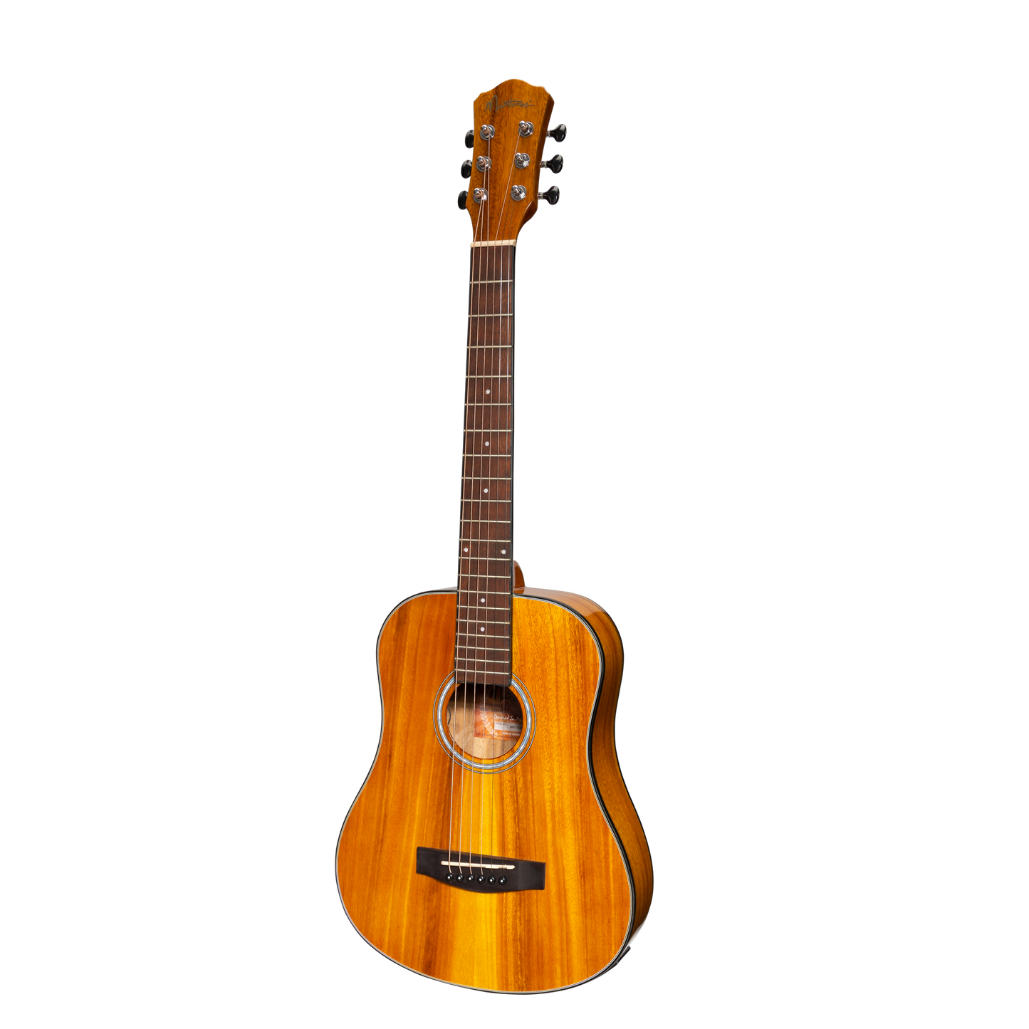 Martinez '51 Series' Acoustic-Electric Babe Traveller Guitar Koa Gloss Martinez Acoustic Guitars