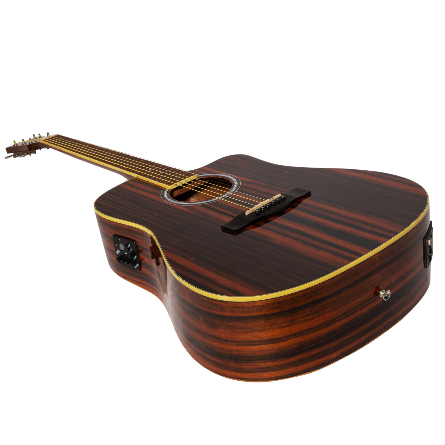Martinez '51 Series' Acoustic-Electric Dreadnought Cutaway Guitar Amara Gloss Martinez Acoustic Guitars