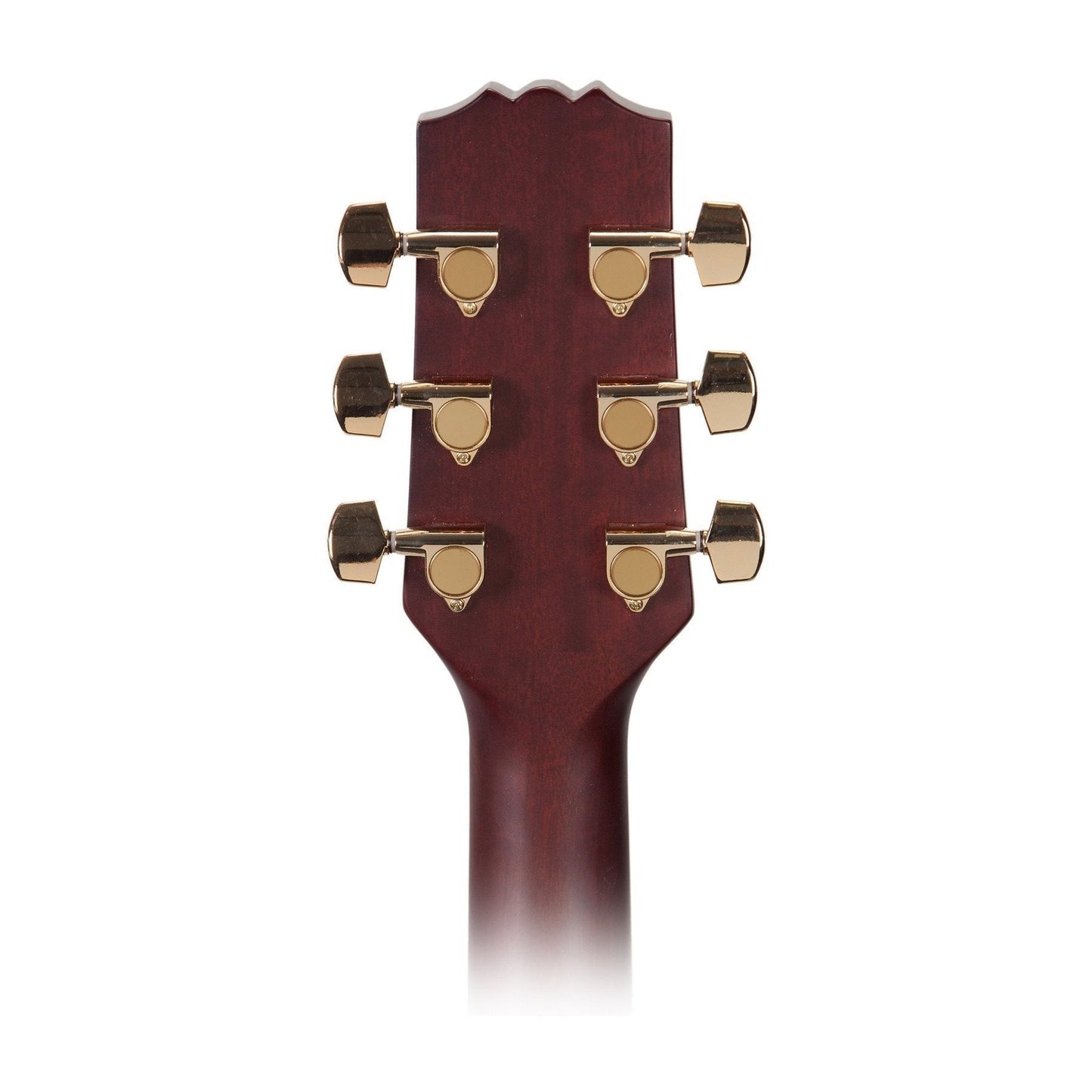 Martinez 'Flame Finish' Acoustic-Electric Roundback Cutaway Guitar Honeyburst Martinez Acoustic Guitars