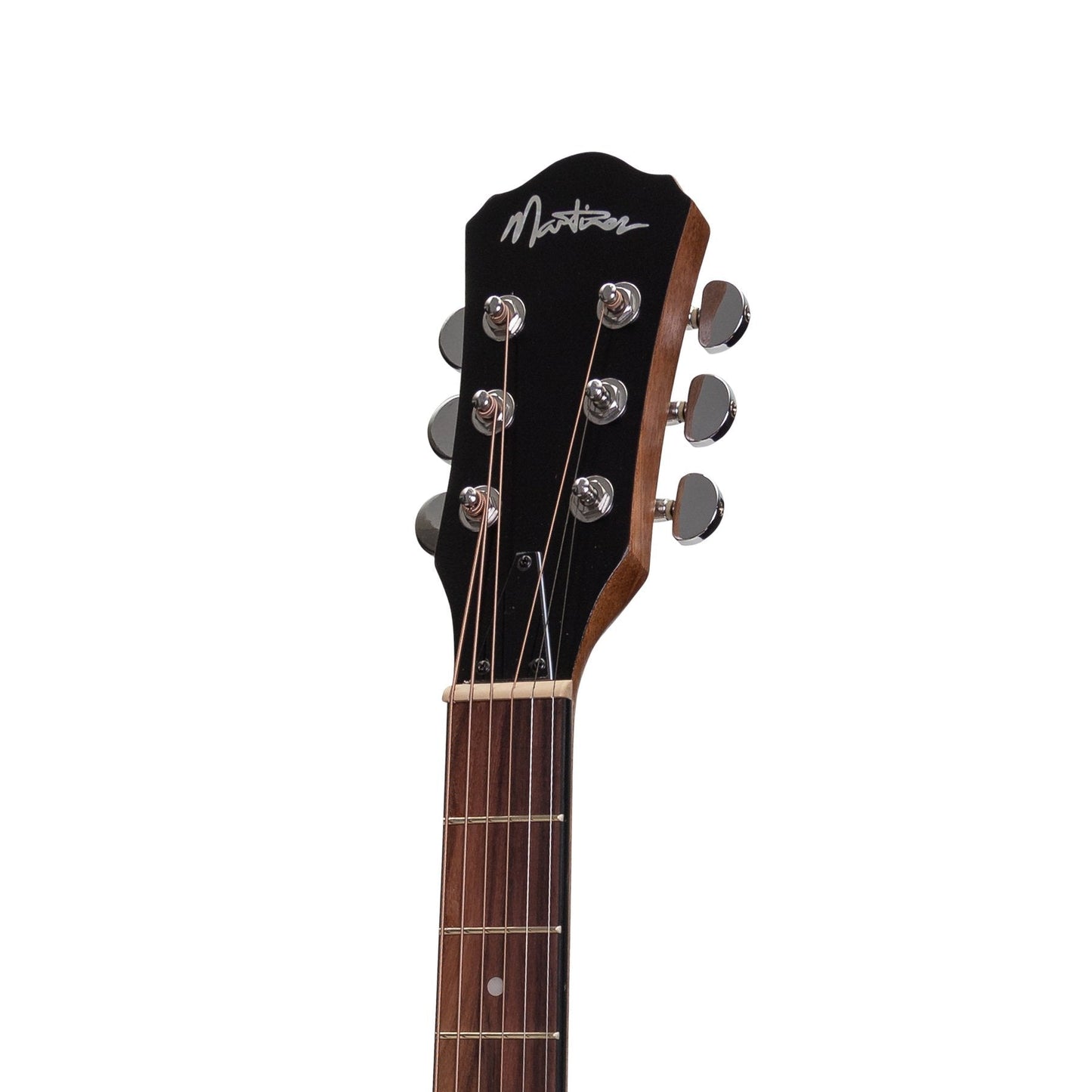 Martinez Jazz Hybrid Acoustic-Electric Small Body Cutaway Guitar Rosewood Martinez Acoustic Guitars
