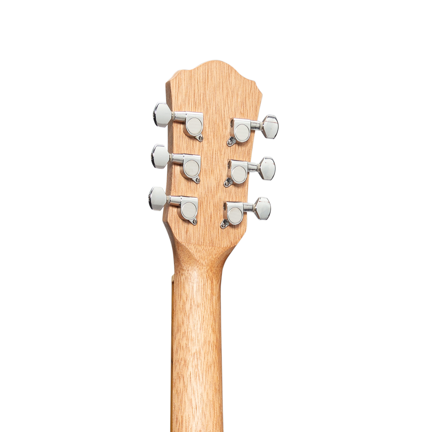 Martinez Left Handed Acoustic Babe Traveller Guitar Jati-Teakwood Martinez Acoustic Guitars