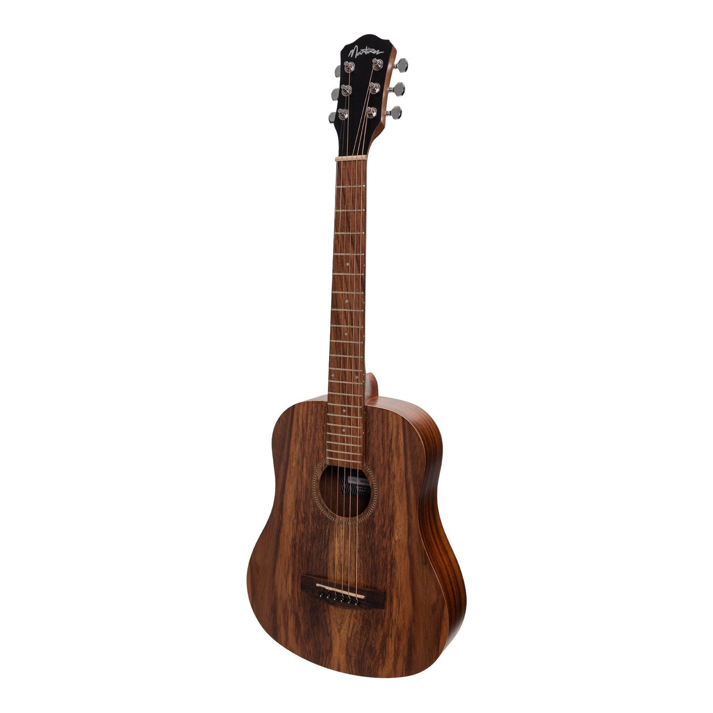 Martinez Left Handed Acoustic-Electric Babe Traveller Guitar Rosewood