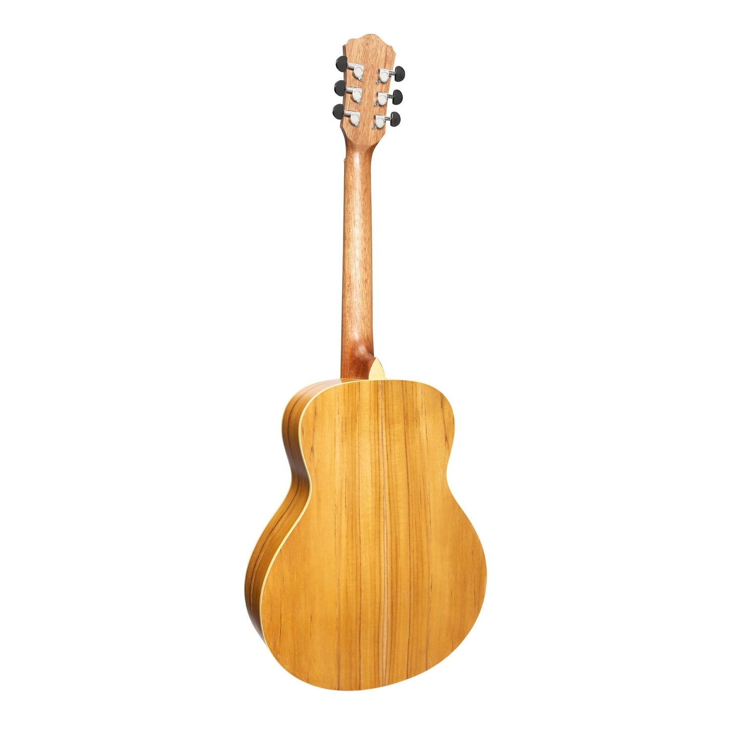 Martinez Left Handed Acoustic-Electric Short-Scale Guitar Jati-Teakwood Martinez Acoustic Guitars