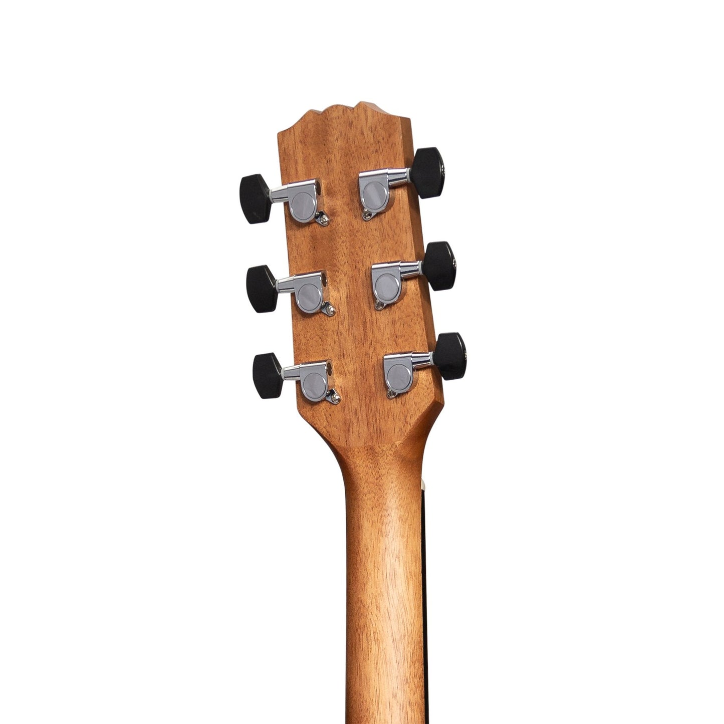 Martinez 'Natural Series' Left Handed Solid Mahogany Top Acoustic-Electric Small Body Cutaway Guitar Open Pore Martinez Acoustic Guitars