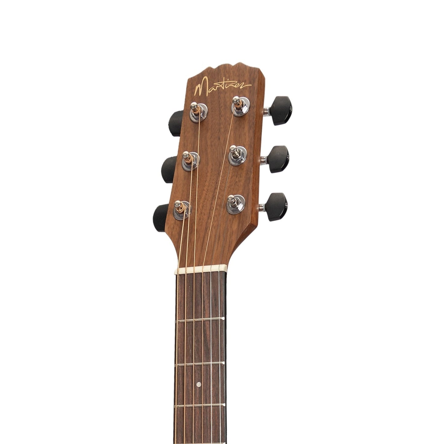 Martinez 'Natural Series' Solid Spruce Top Acoustic-Electric Small Body Cutaway Guitar Open Pore Martinez Acoustic Guitars