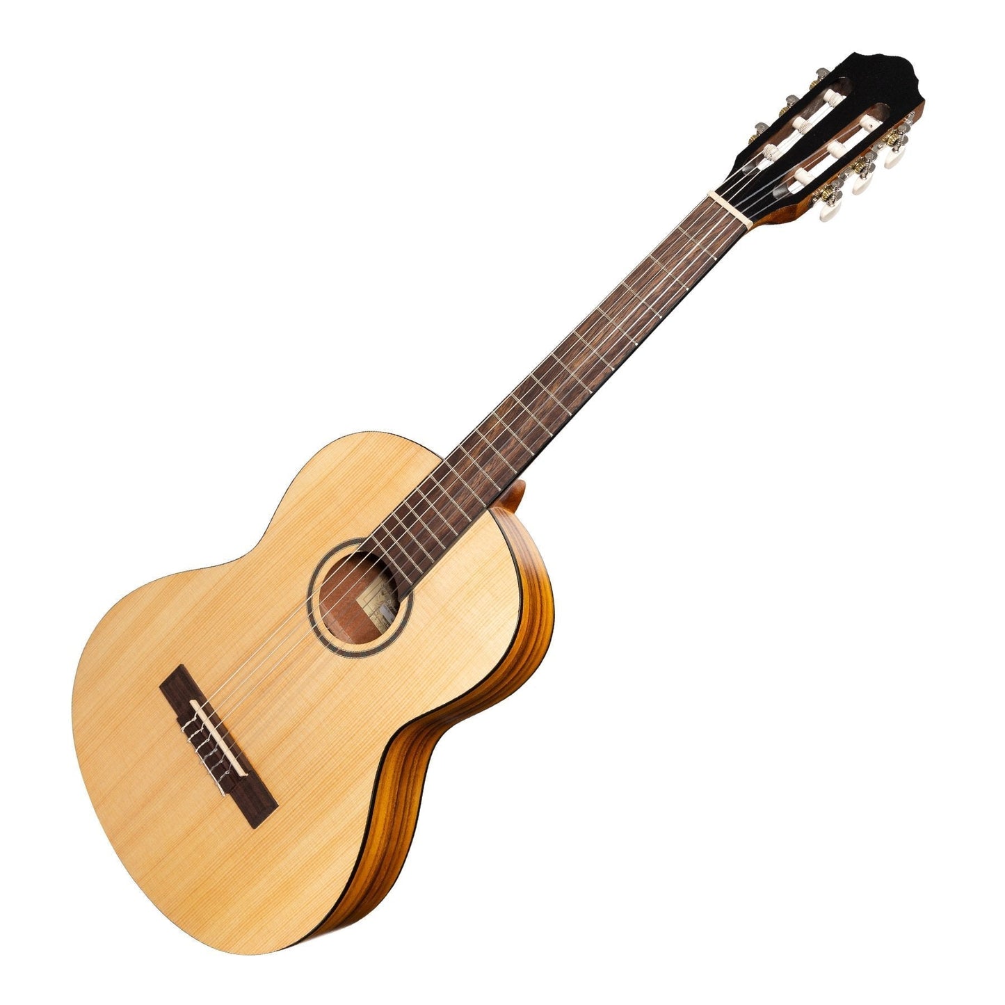 Martinez 'Slim Jim' 3/4 Size Student Classical Guitar Pack with Built In Tuner Spruce/Koa Martinez Classical Guitar