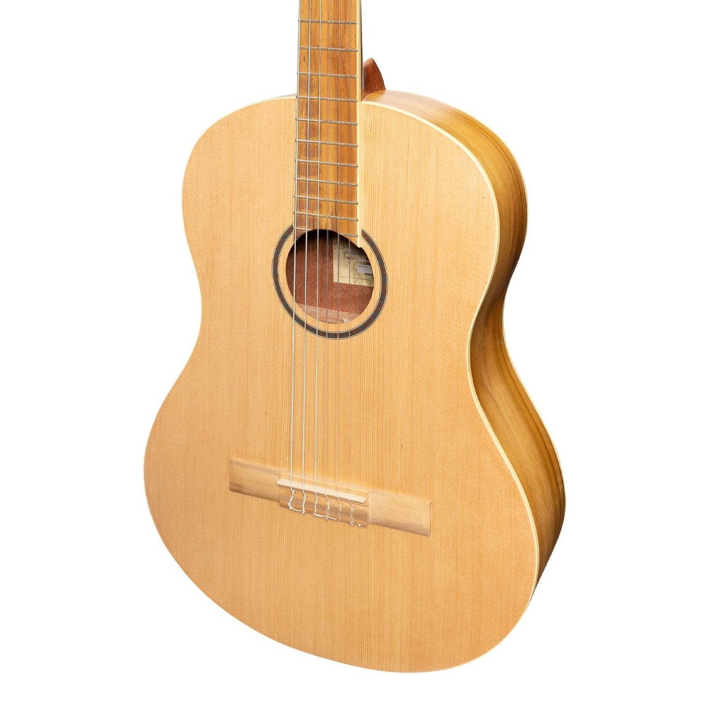 Martinez 'Slim Jim' Full Size Student Classical Guitar Pack with Built In Tuner Spruce/Jati-Teakwood Martinez Classical Guitar