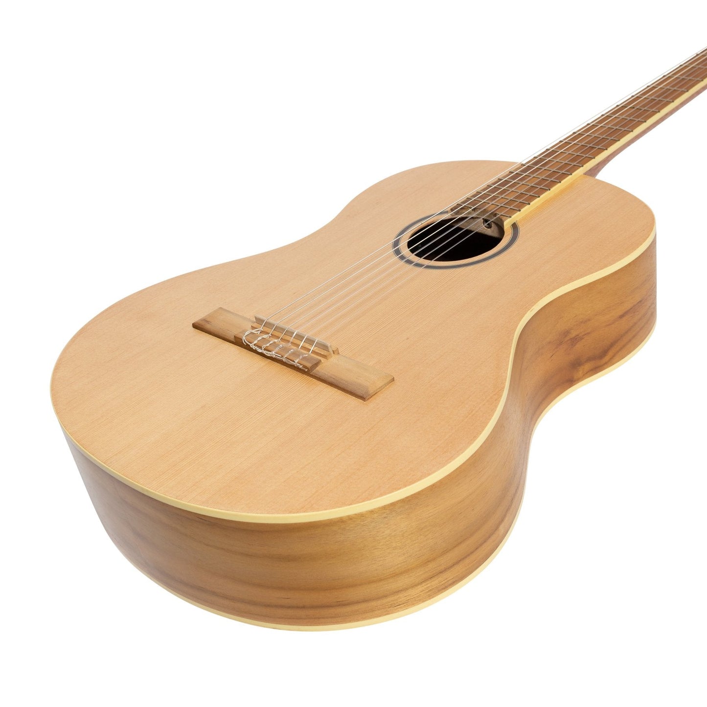 Martinez 'Slim Jim' Full Size Student Classical Guitar Pack with Built In Tuner Spruce/Jati-Teakwood Martinez Classical Guitar