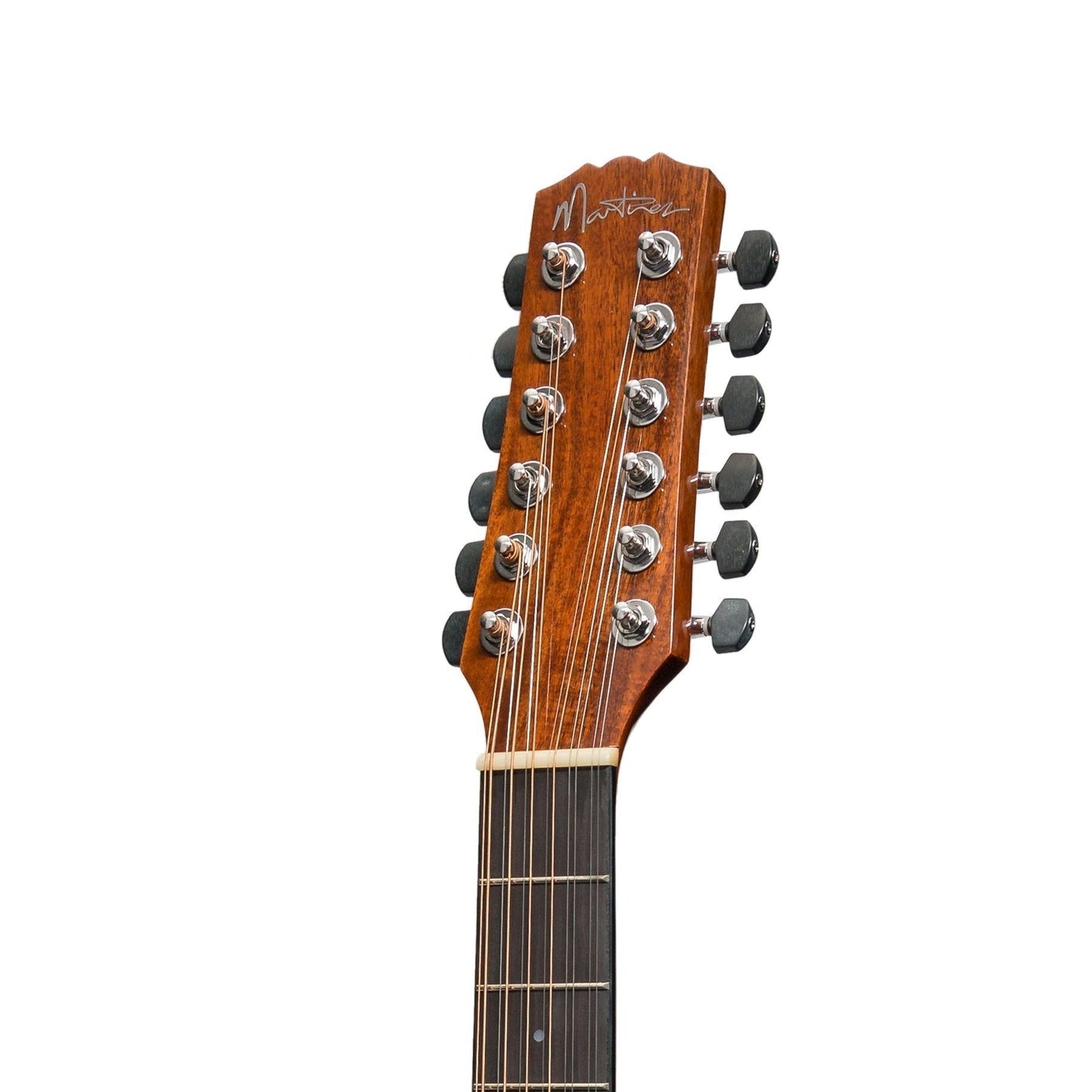 Martinez 'Southern Star Series' Koa Solid Top 12-String Acoustic-Electric Small Body Cutaway Guitar Natural Gloss Martinez Acoustic Guitars