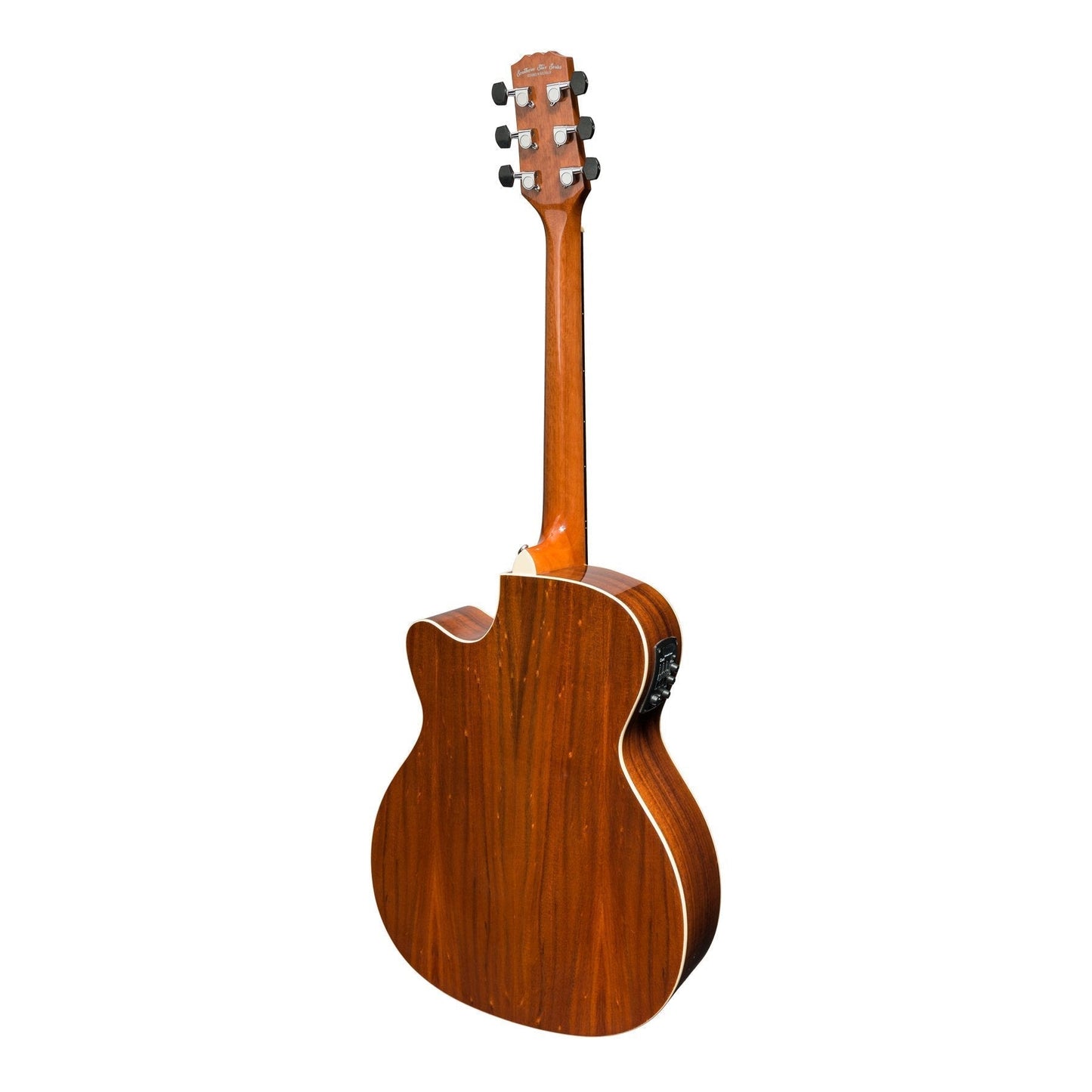 Martinez 'Southern Star Series' Koa Solid Top Acoustic-Electric Small Body Cutaway Guitar Natural Gloss Martinez Acoustic Guitars