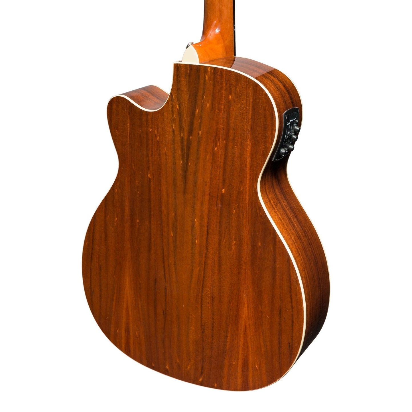 Martinez 'Southern Star Series' Koa Solid Top Acoustic-Electric Small Body Cutaway Guitar Natural Gloss Martinez Acoustic Guitars