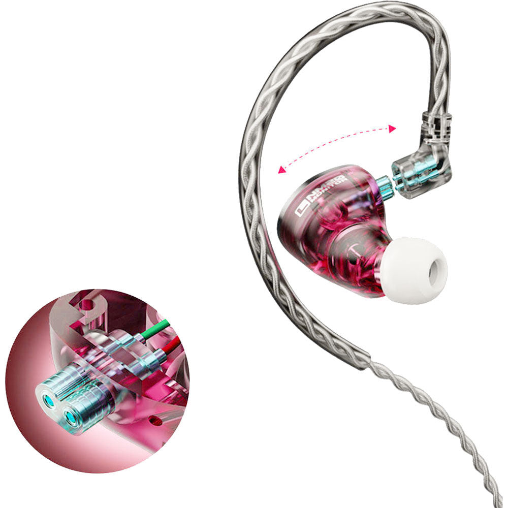 NF ACOUS NM20 Professional Series Gen 2 In-Ear Monitor Earphones in Pink