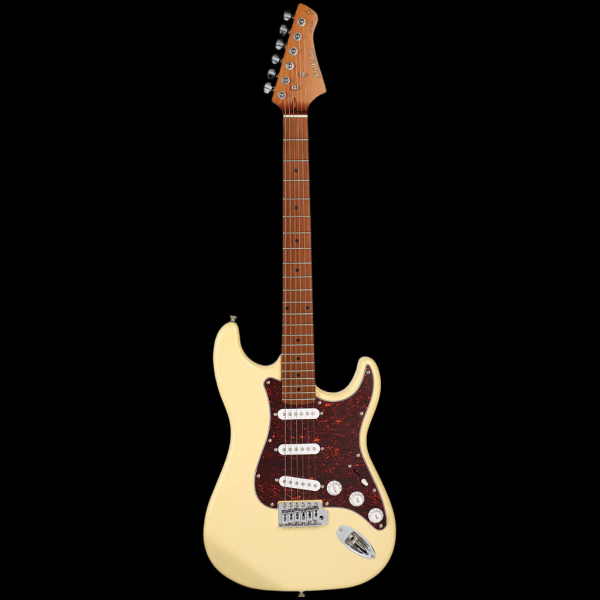 Northstar S-Style Electric Guitar Vintage White Northstar Electric Guitars