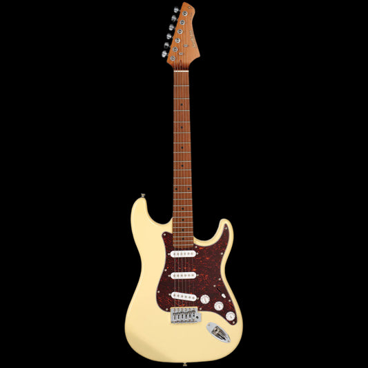 Northstar S-Style Electric Guitar Vintage White Northstar Electric Guitars