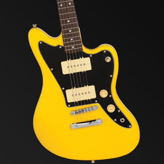 Northstar Pro Commander Electric Guitar Graffiti Yellow Gloss