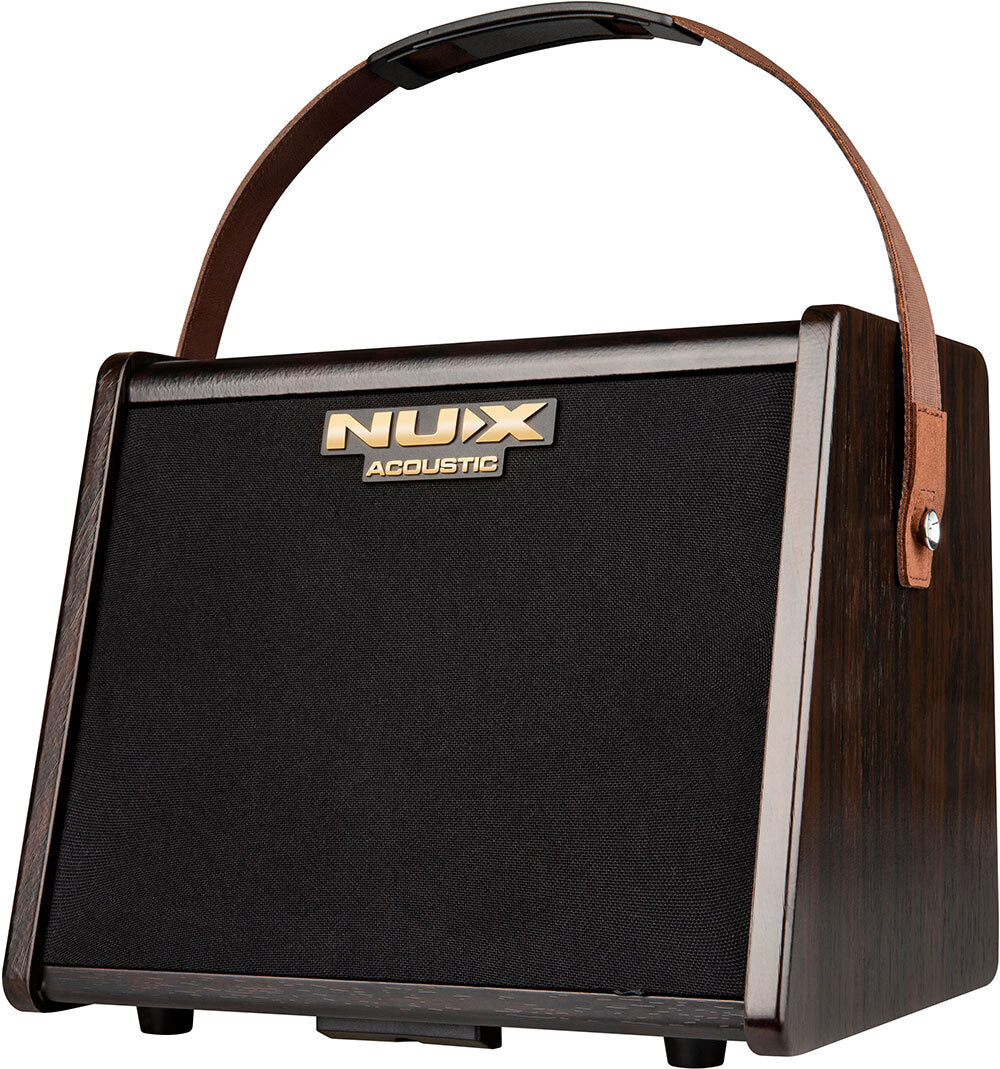 NU-X AC25 Stageman 2-Channel, 25W Battery Operated Acoustic Amplifier