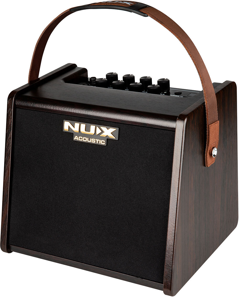 NU-X AC25 Stageman 2-Channel, 25W Battery Operated Acoustic Amplifier