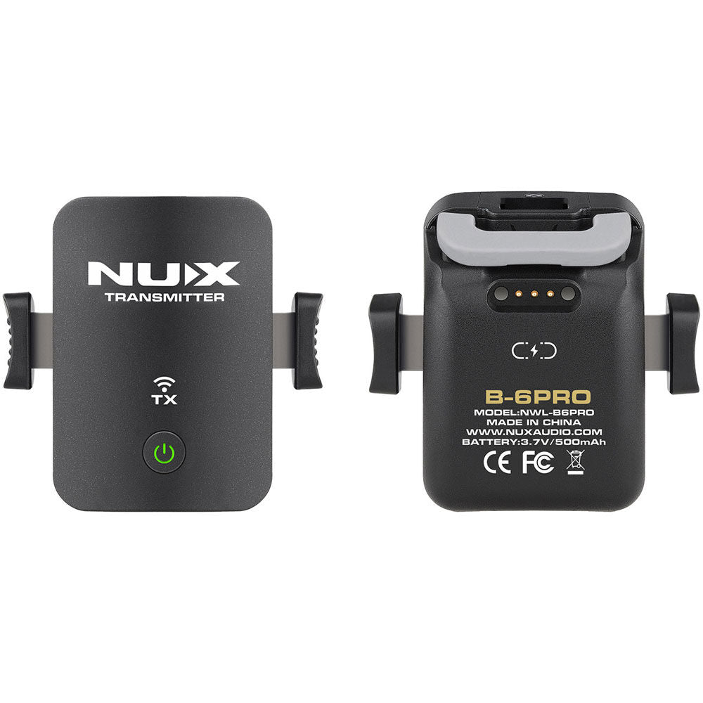 NU-X B-6 Pro Digital 2.4GHz Wireless System for Wind Instruments Audio