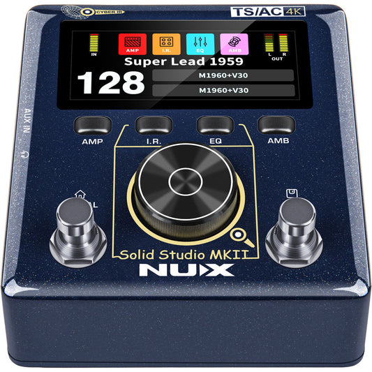 NU-X Verdugo Series Solid Studio MKII Preamp, Power Amp Simulator & IR Loader Effects Pedals