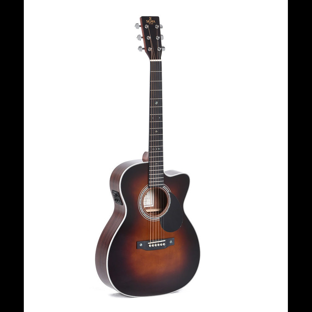Sigma OMTC‑1E‑SB – 000 Cutaway Acoustic‑Electric Sunburst