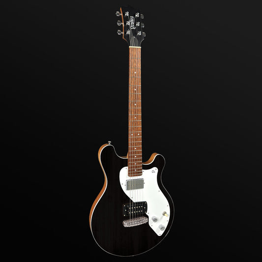 Pratley AP92 Double Cut Solid Body Electric Transparent Midnight Black