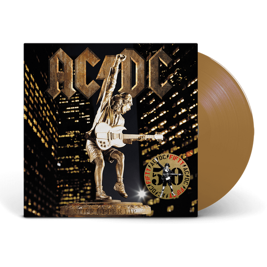 AC/DC Stiff Upper Lip 50th Anniversary Gold Vinyl ACDC