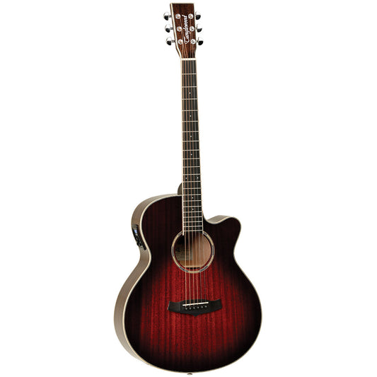 Tanglewood Winterleaf Pro Super Folk C/E Antique Vintage Burst Acoustic Guitars