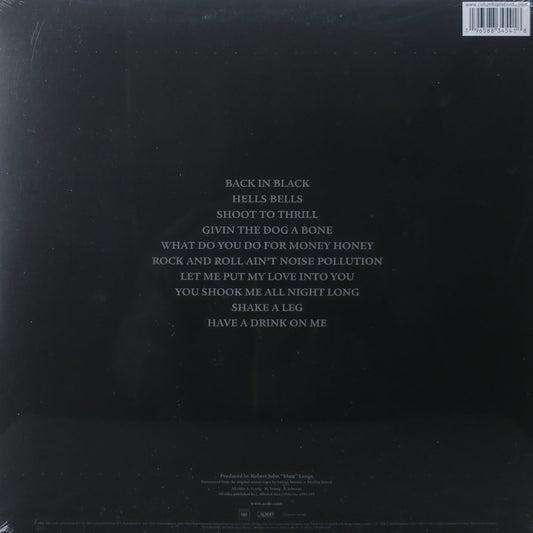 AC/DC – Back In Black Vinyl, LP, Album, 50th Anniversary Special Edition, Gold, 180g ACDC